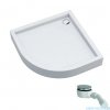 Schedpol Schedline Favory Plus brodzik półokrągły 90x90x16cm Biały 3ST.F1O-9090